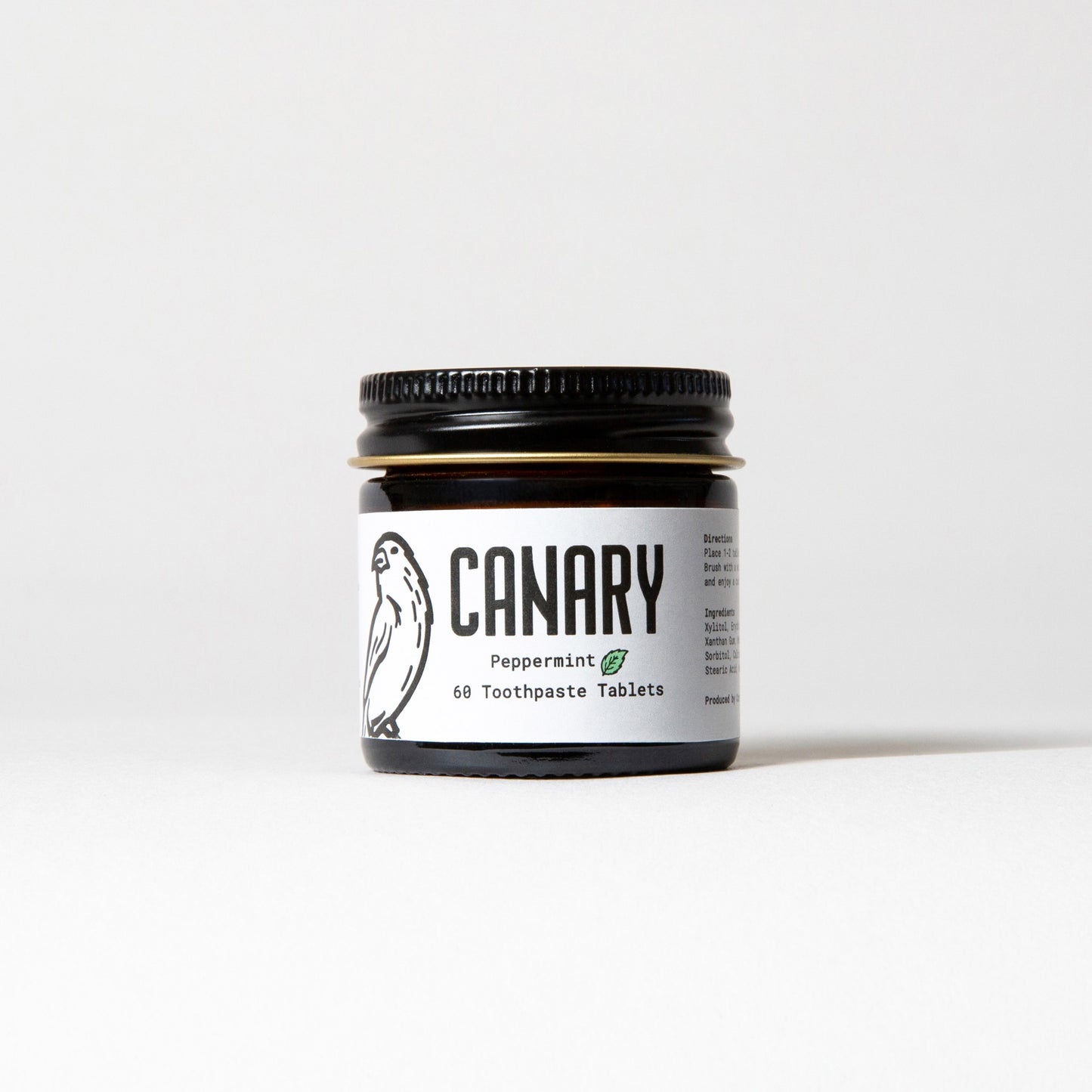 Bulk Empty Toothpaste Tablet Jars - 60ct capacity