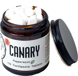 Canary toothpaste tablets are preferred against our competitors