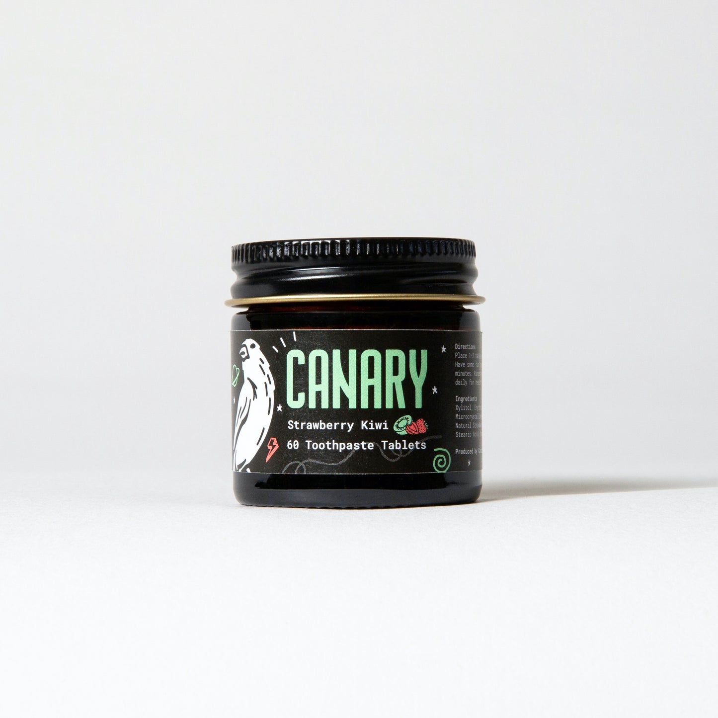 Bulk Empty Toothpaste Tablet Jars - 60ct capacity