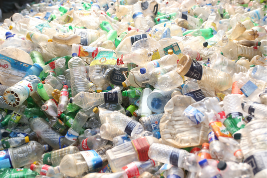 Land fill of single use plastics build up polluting the environment. But it doesn't have to be that way. 