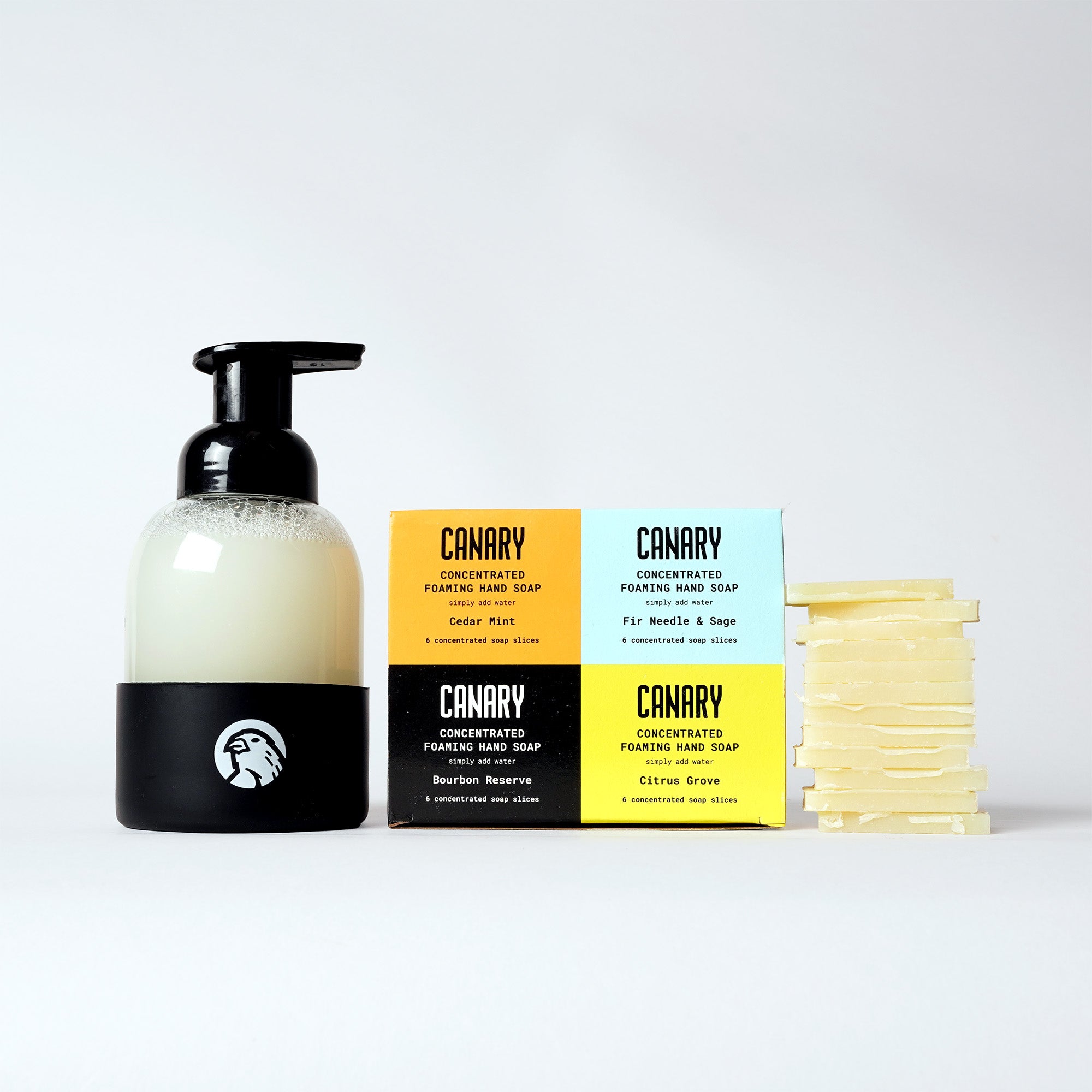 Hand Sip Concentrated Hand Soap Refill Bars. Organic, compact eco-friendly – Canary