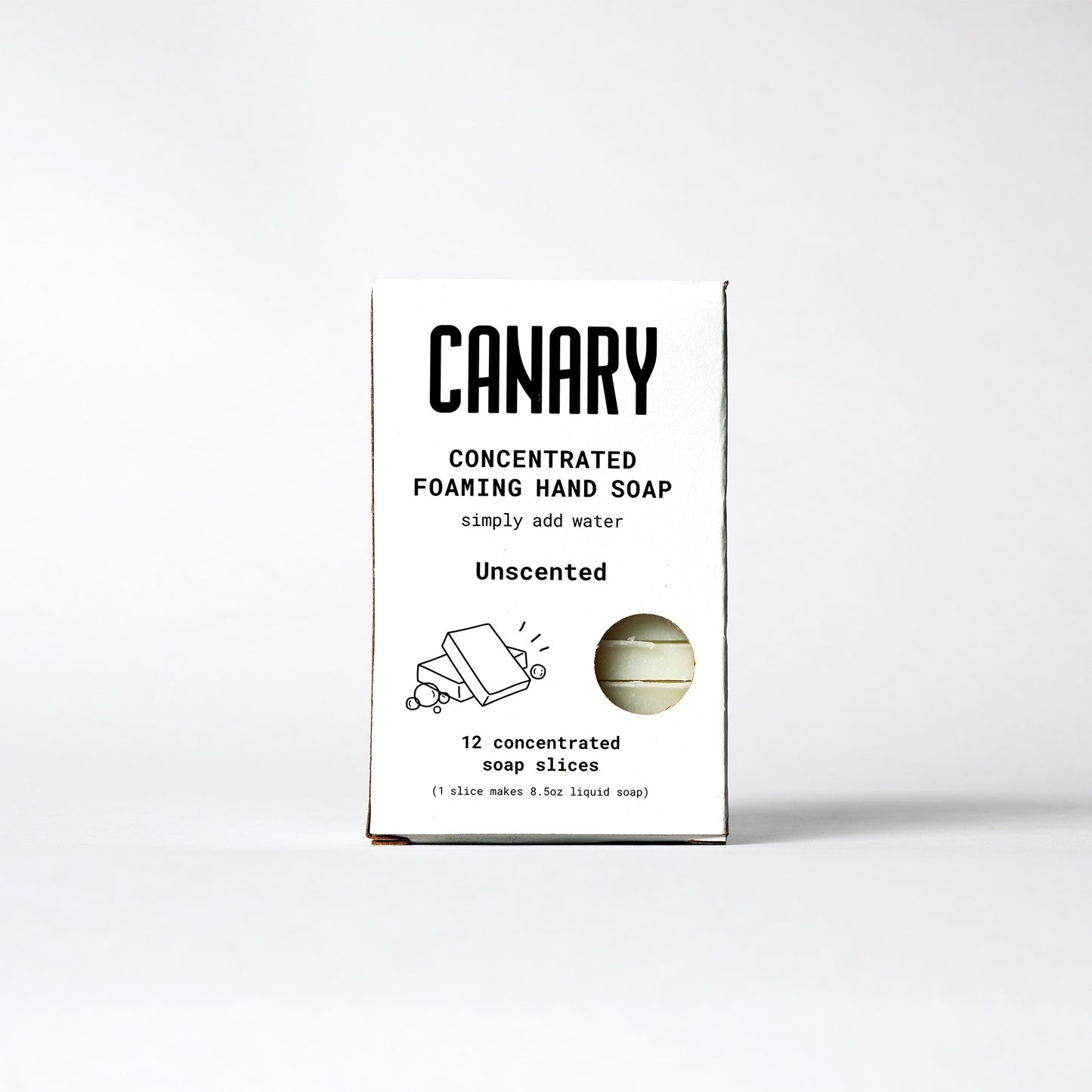 Image of Unscented Concentrated Hand Soap Refill Bars. 12 soap slices count.