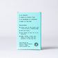 Fir Needle & Sage Concentrated Foaming Hand Soap. Back of the box. 12-count box. 
