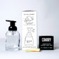 Unboxing of the Canary Concentrated Foaming Hand Soap Kit. Bottle and Soap Slices Included