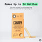 Canary Cedar Mint Concentrated Foaming Hand Soap with infographic about making up to 24 bottle of hand soap.