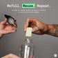 Canary Concentrated foaming hand soap bar and bottle with text on screen, "Refill. Reuse. Repeat."