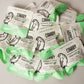 Trial Sample packs of Peppermint Toothpaste Tablets. 6 tablets per trial sample.