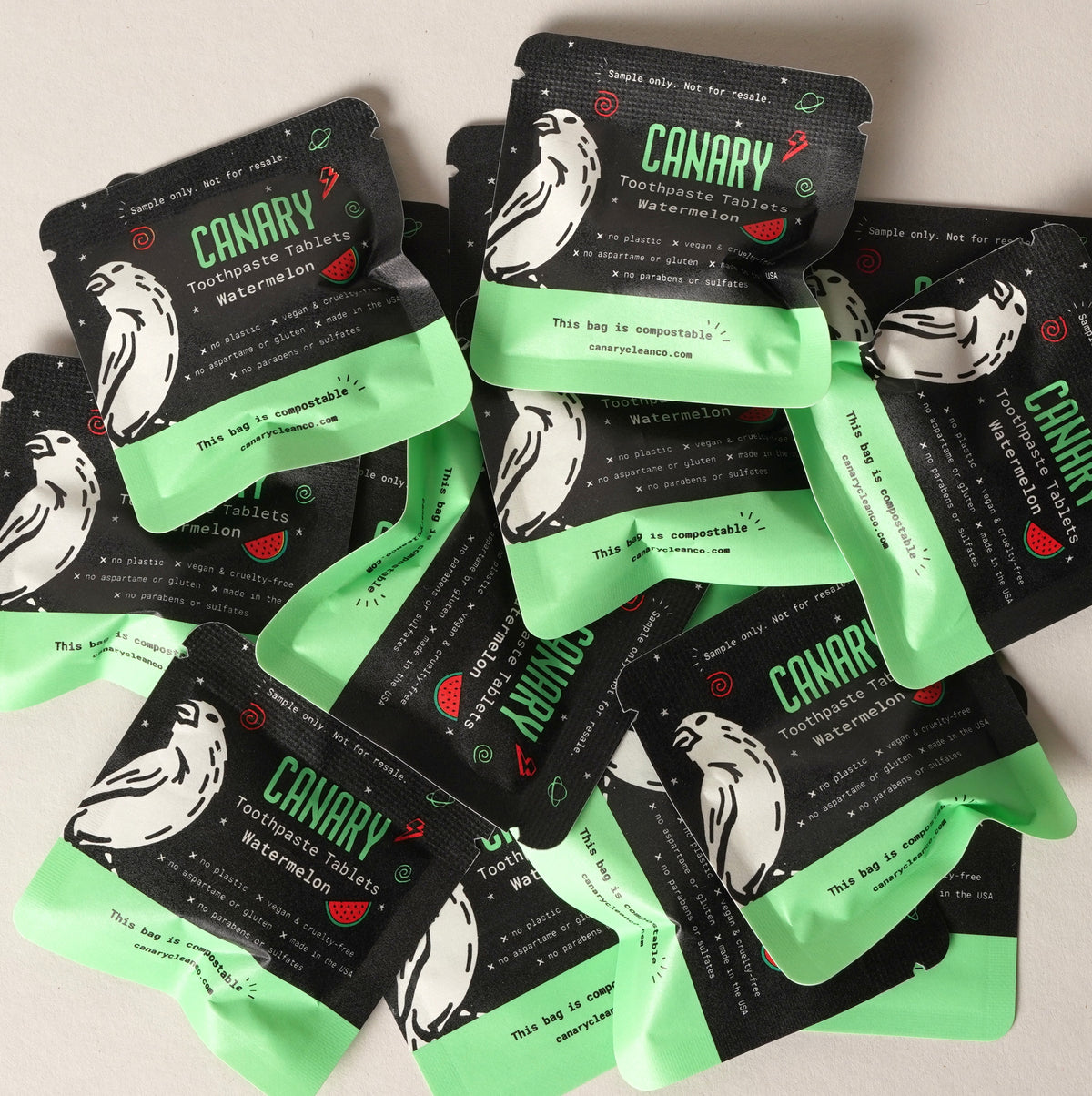 Canary Toothpaste Tablets - Trial Samples