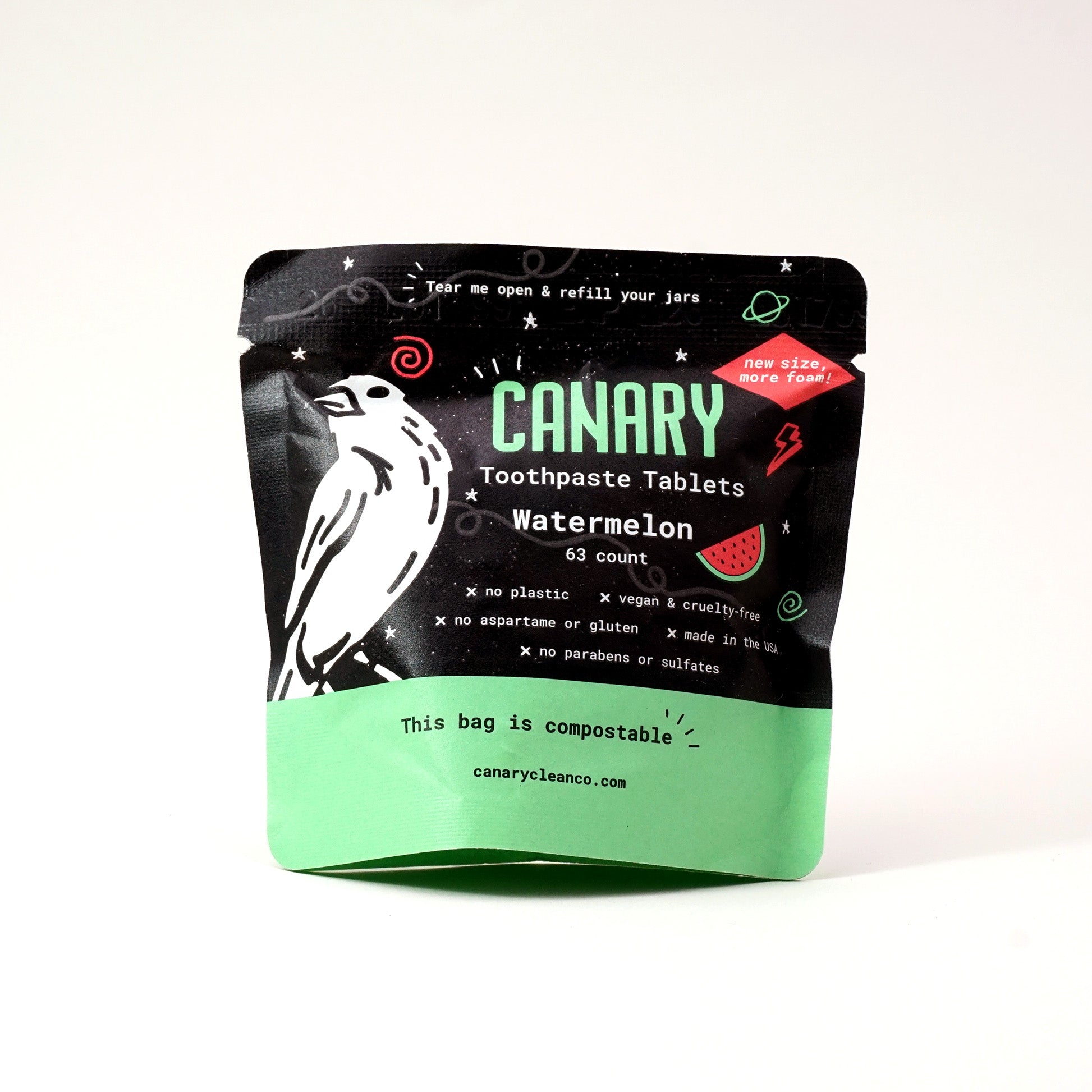 Watermelon Toothpaste Tablets – Canary