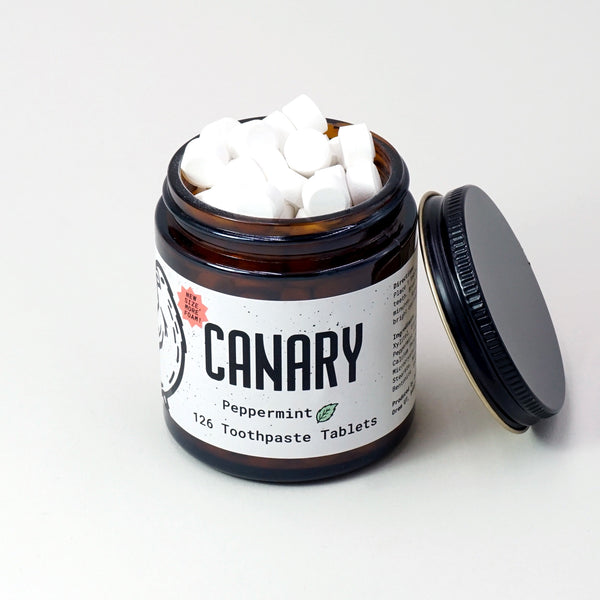 Peppermint Toothpaste Tablets – Canary