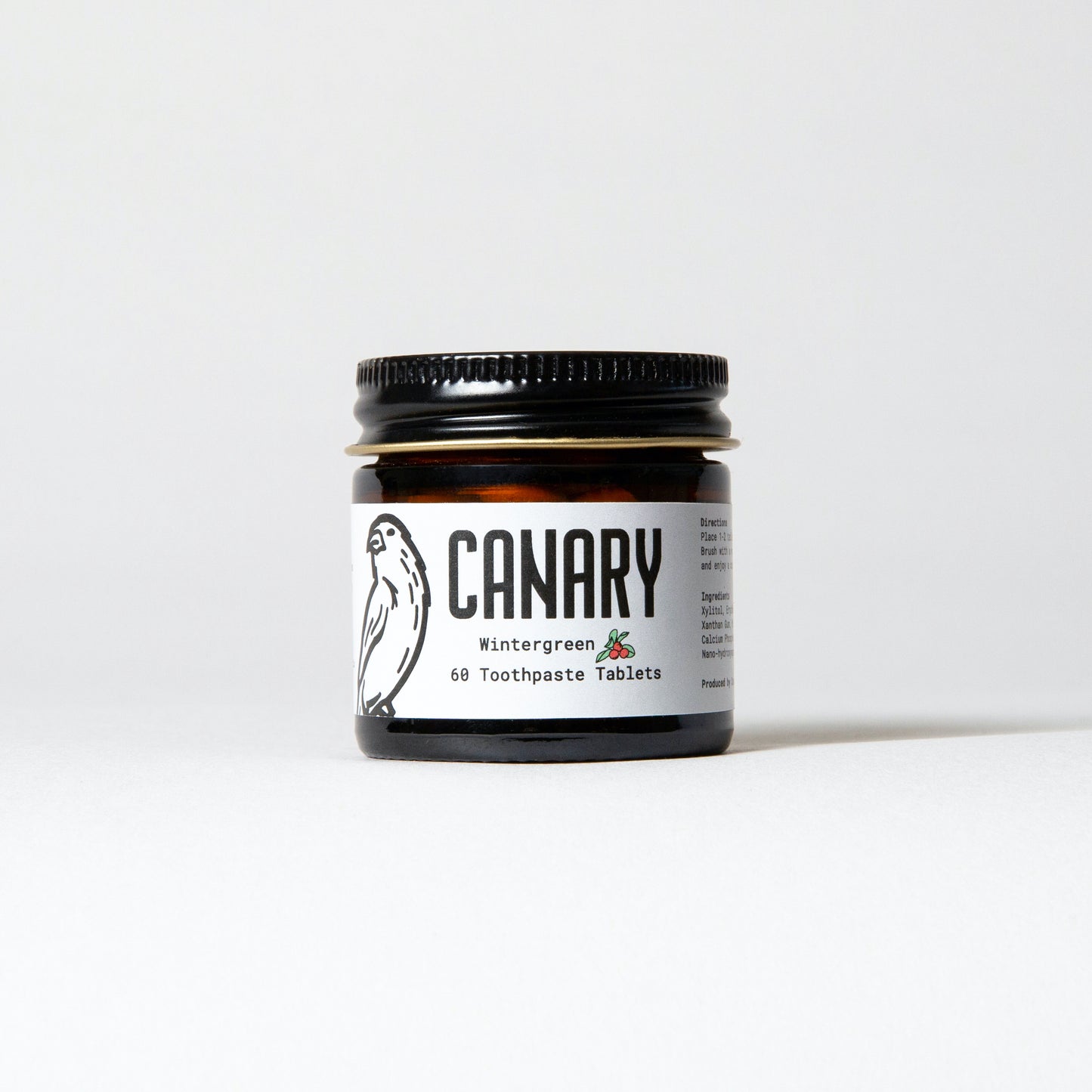 Bulk Empty Toothpaste Tablet Jars - 60ct capacity